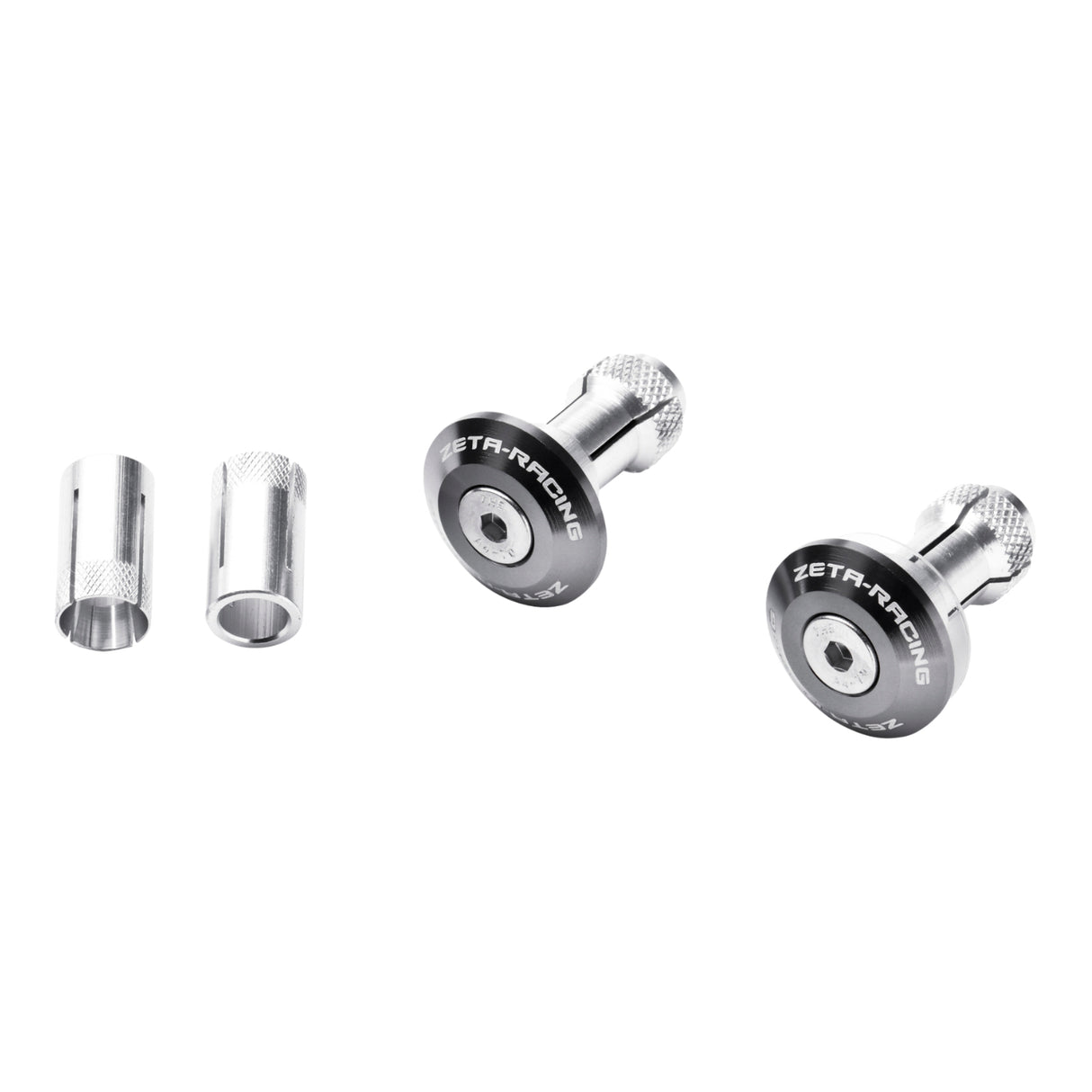Zeta Bar End Plugs 29mm (2 Pack) - Titanium