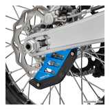 Zeta Aluminium Rear Disc Guard - Husqvarna TC/FC ‘14-’27 / TE/FE ‘22-’27 - Blue