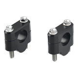 Zeta Handlebar Rise Kit 19mm Height - 22.2mm Bar - Black