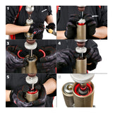 Zeta Rear Suspension Lowering Kit - Showa / KYB / WP 50F -40mm - Titanium