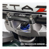 Zeta Stem Nut M24 x 32 P1.0 H12 - Blue