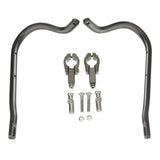 Zeta Armour Handguards Bent for 28.6mm Handlebars - Titanium