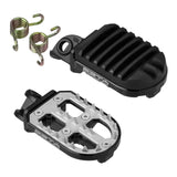 Zeta Adventure Foot Pegs - KTM - Black