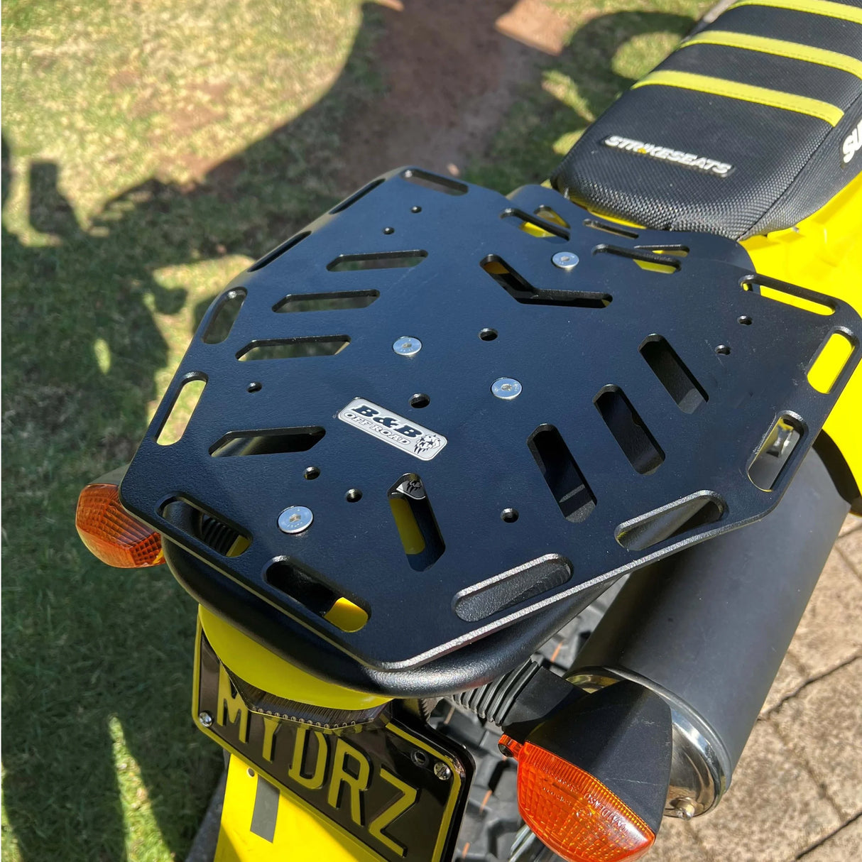 Rear Carry Rack – Suzuki DRZ400E 00-24 | Kawasaki KLX400 03-05