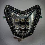 Dual.6  Headlight for Sherco 2024+ Black