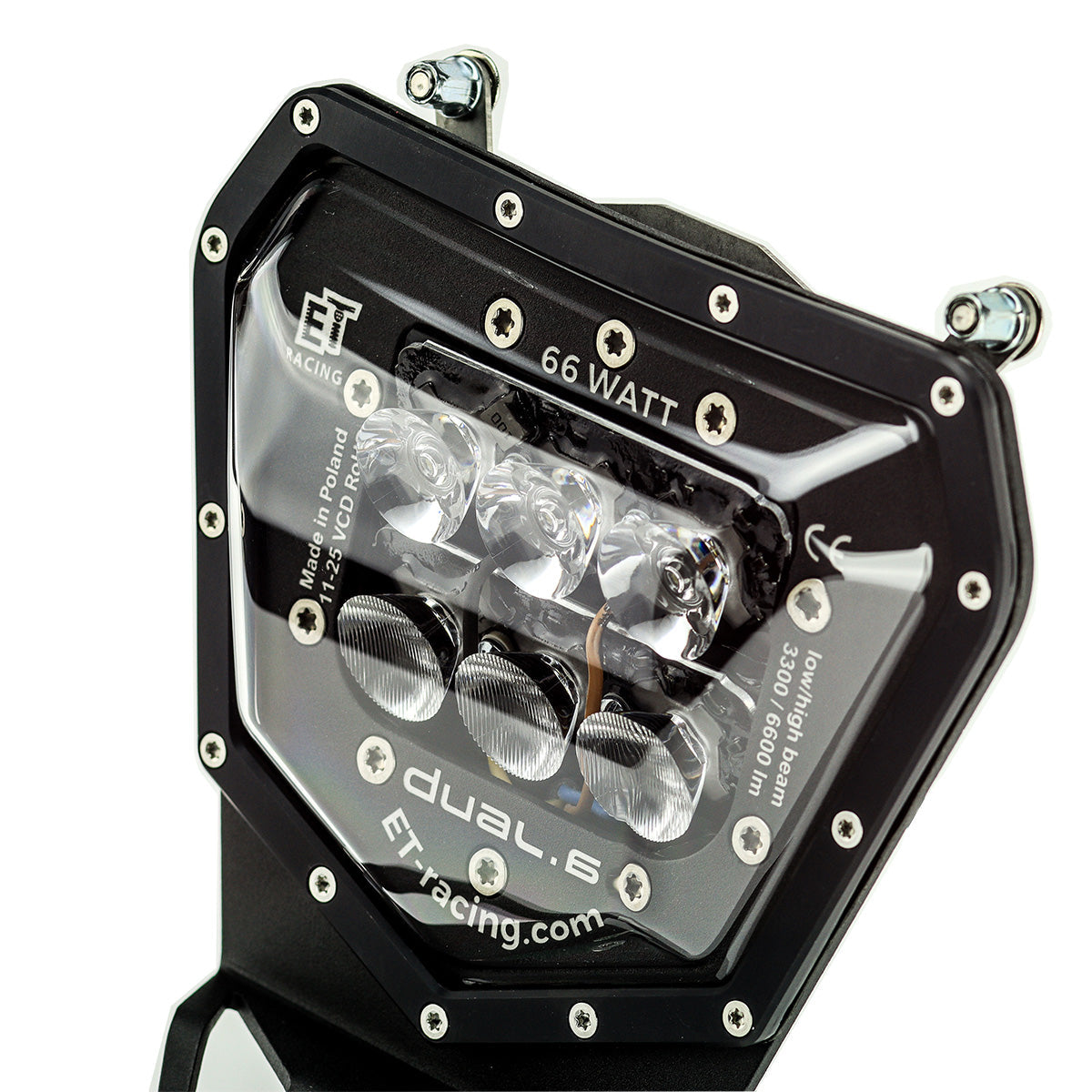 Dual.6 Headlight for KTM 150-500cc 2014-2023 EXC TPI/ EXC-F/XC/XC-F 690E/SMC-R 2019-2024