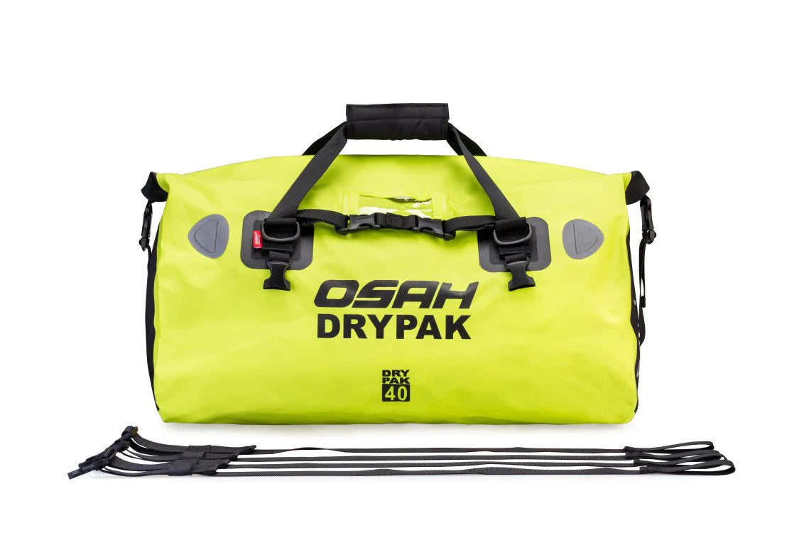 OSAH 40L Drift Duffel Bag Hi-Vis Green