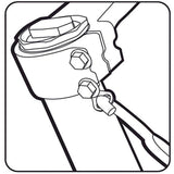 Motorcycle Tie-Down Point Ring 2 Pack