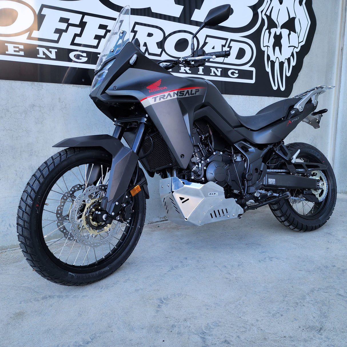 Bash Plate- Honda Transalp XL750