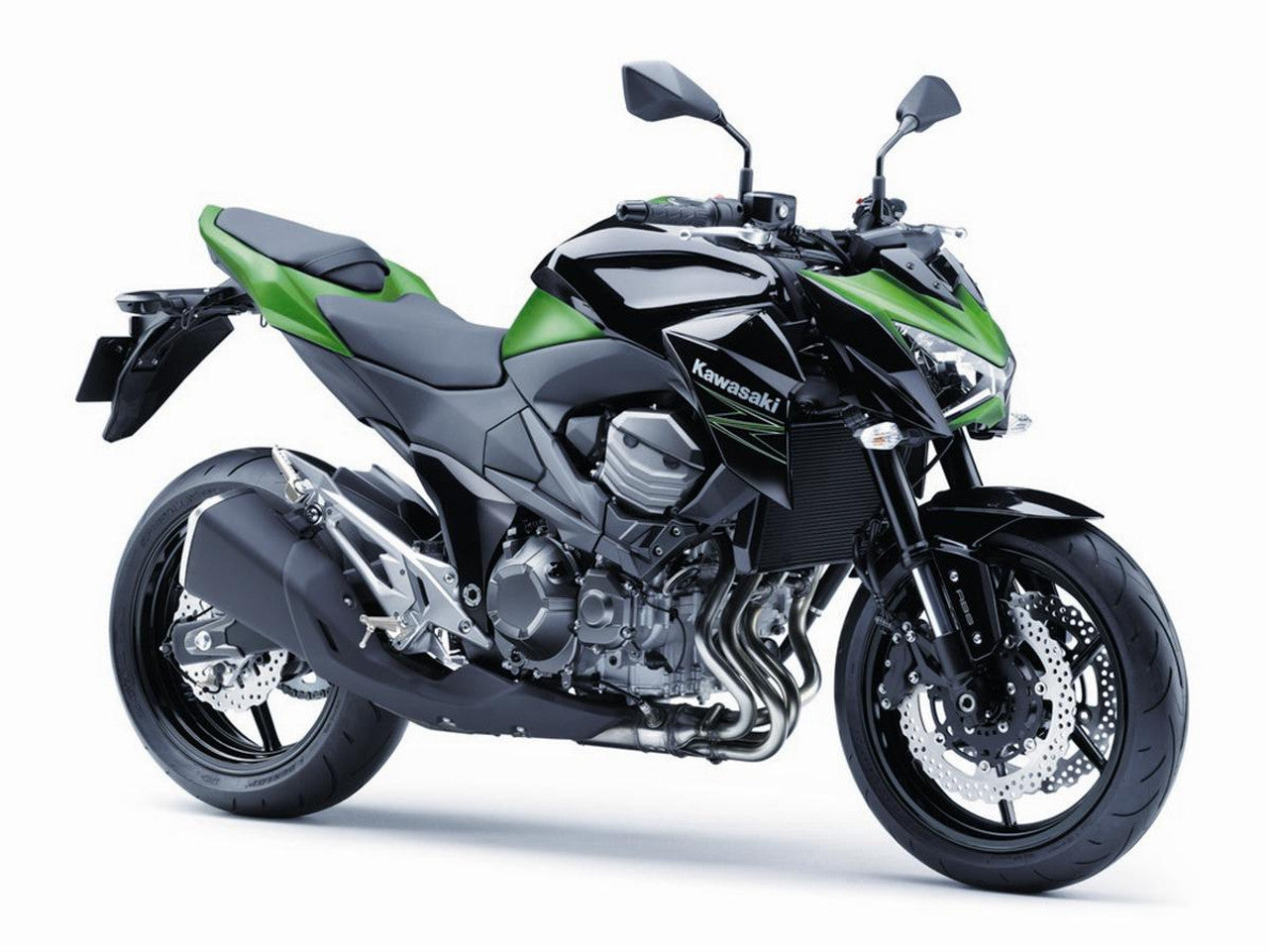 Kawasaki z800 top radiator guard