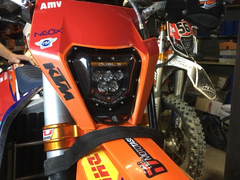 Dual.5  Headlight for KTM EXC/XC 2008-2013