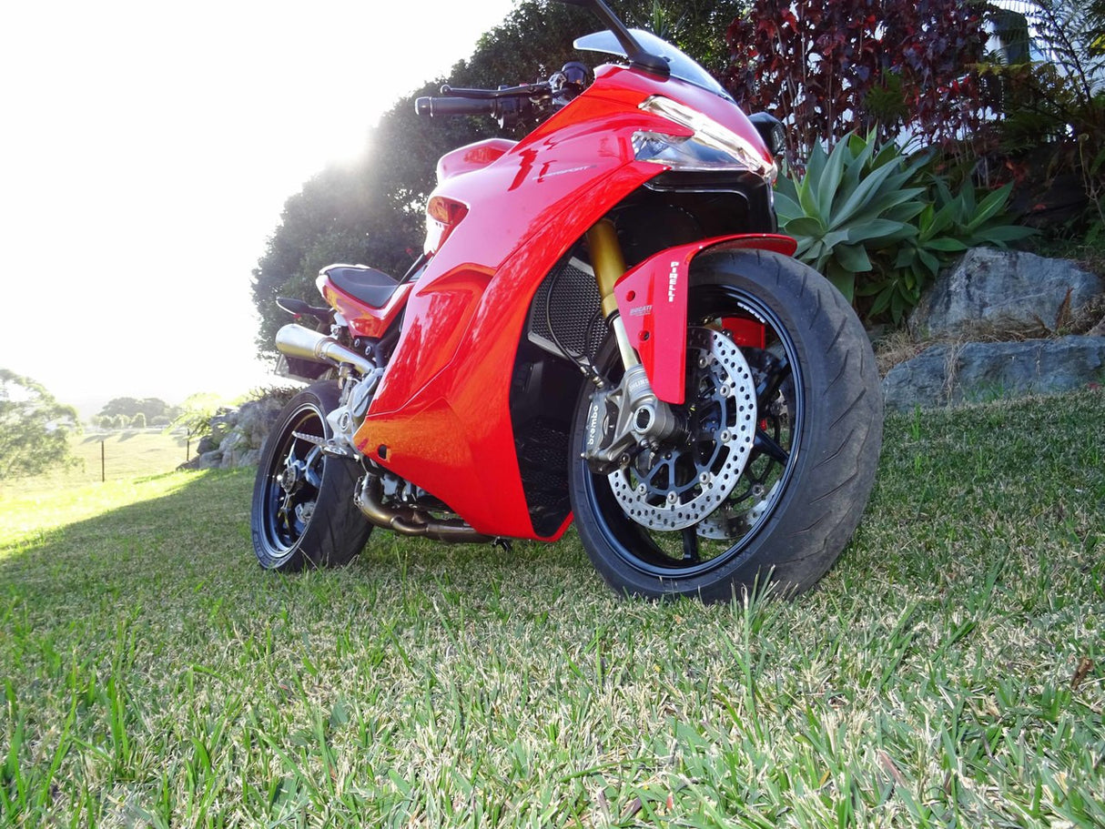 Ducati SuperSport / S 17-23 Radiator Guard & Oil Cooler Set