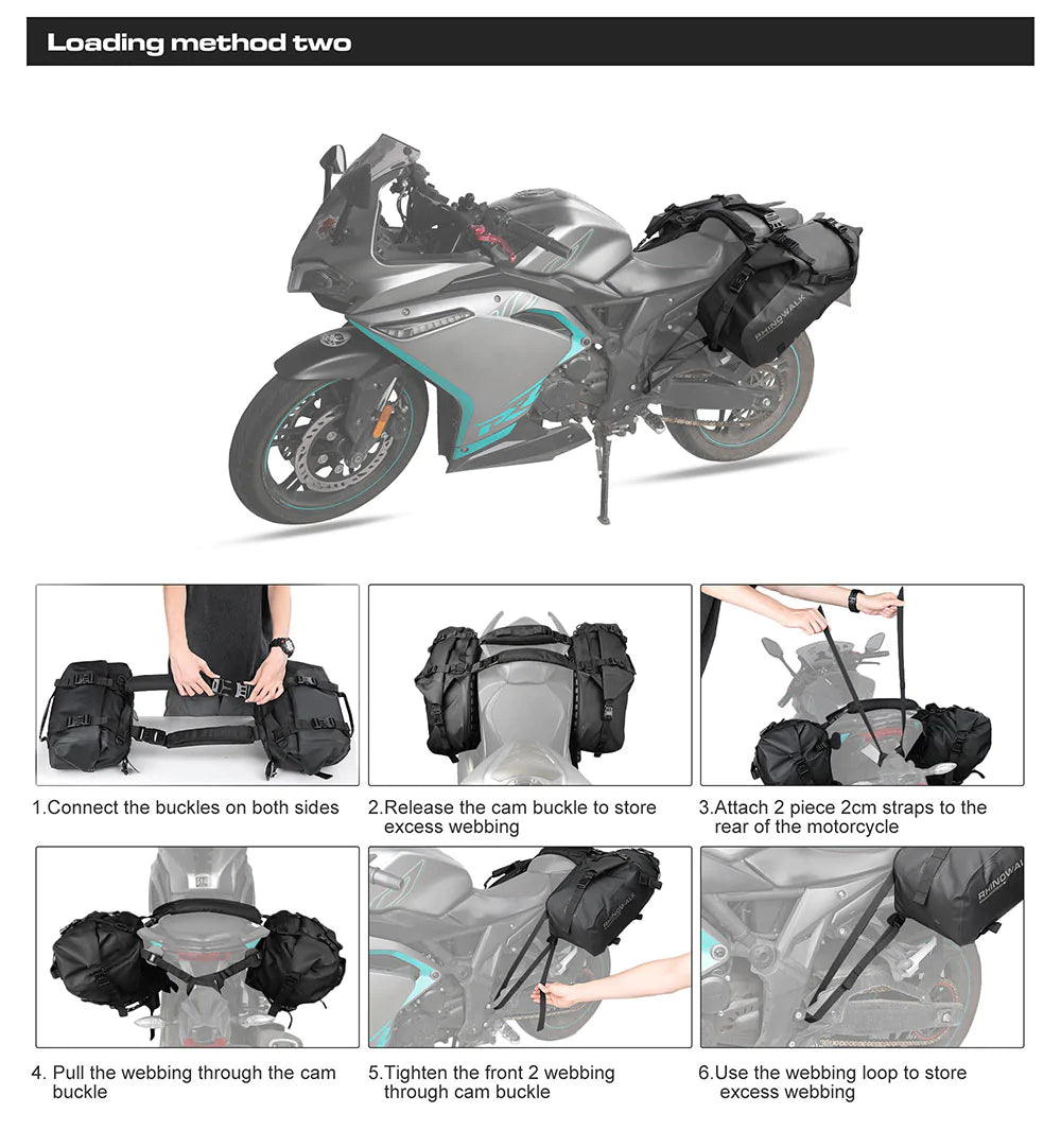 RhinoWalk Rackless Pannier Saddle Bags