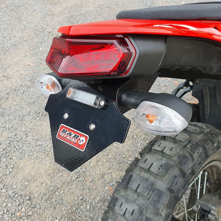 Tail Tidy Number Plate Holder Yamaha XTZ690/ T700 Tenere 19-21 | Euro 5 22-25 | World Raid 22-24