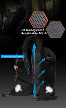 Load image into Gallery viewer, RhinoWalk ADV12 Motorcycle Backpack Black