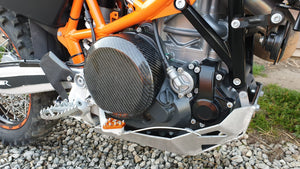 Carbon Fiber Engine Covers for KTM 690 / Husqvarna 701 and GAS GAS ES700 SM700