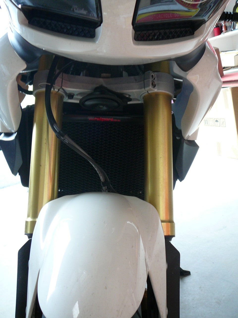 Triumph Tiger 1050 2007-2013 Radiator & Oil Guard