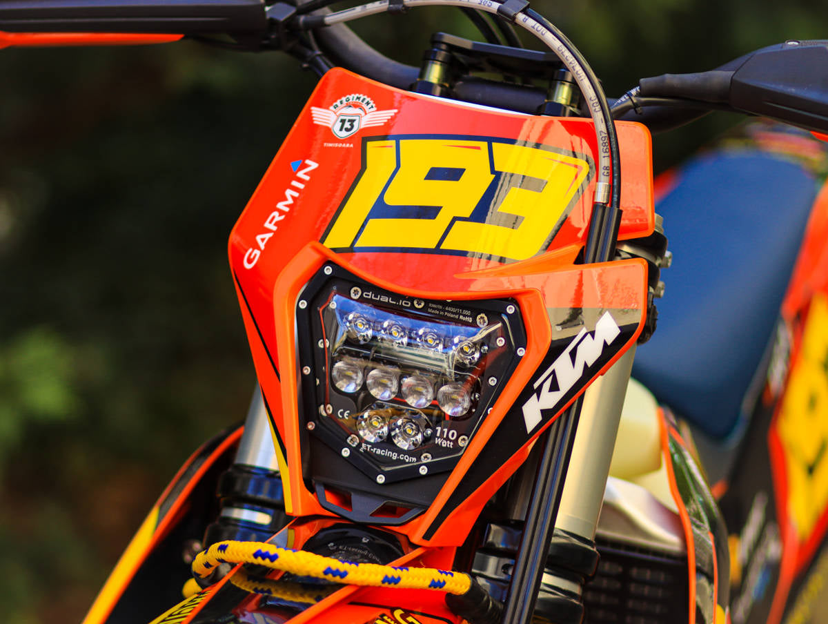 Dual.10 headlight for KTM  690 2012-2018