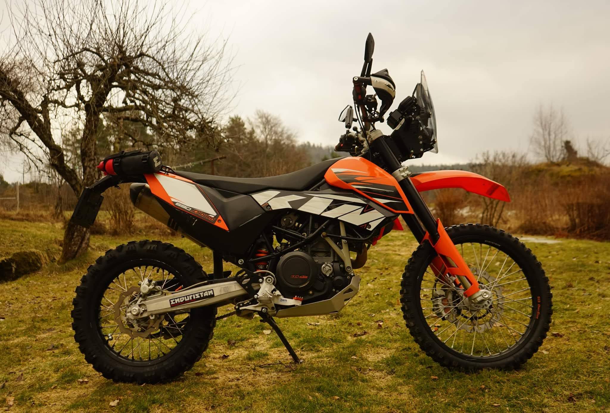 690 Enduro Rally KTM 690 Enduro KIT D CO Torque Solide Sable New