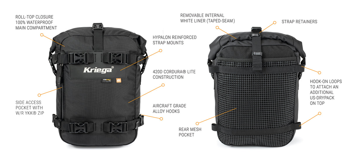 Kriega US-10 – tailpack